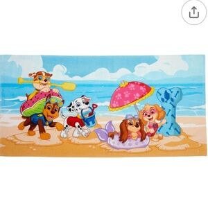 NEW Nickelodeon PAW Patrol Day at the Beach Towel